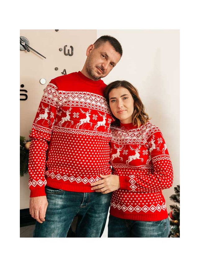 Matching set Christmas jumpers 20196