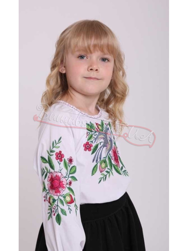 Stylish vyshyvanka for a girl 4342 size 110
