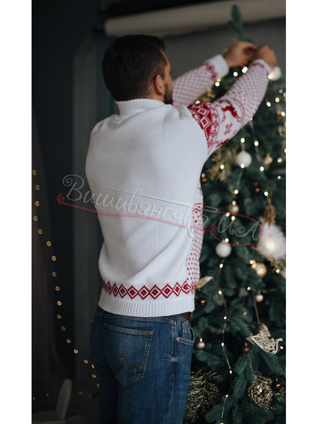 Jumper Christmas men's with reindeer 2093