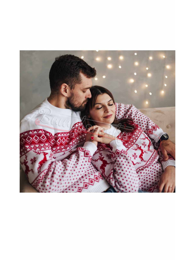 Men's jumper with reindeer 2094 size XXL