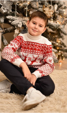 Дитячий святковий светр 20196