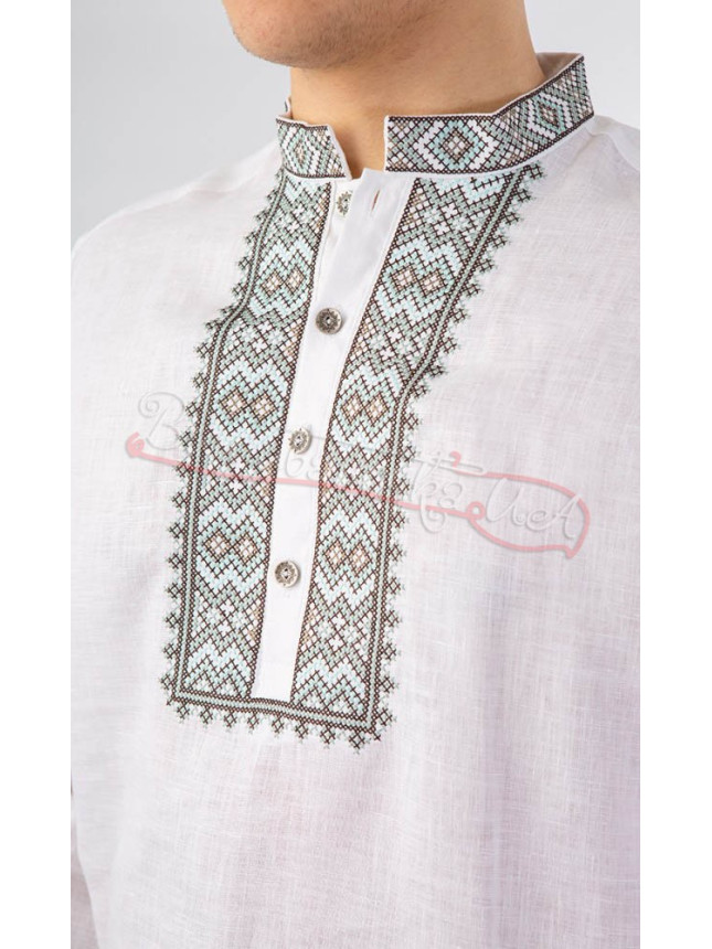 Men's vyshyvanka, linen СМ016