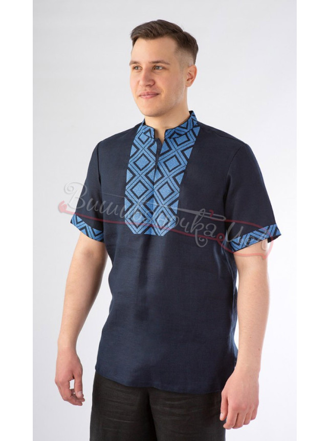 Men's vyshyvanka in linen SM 035 size M