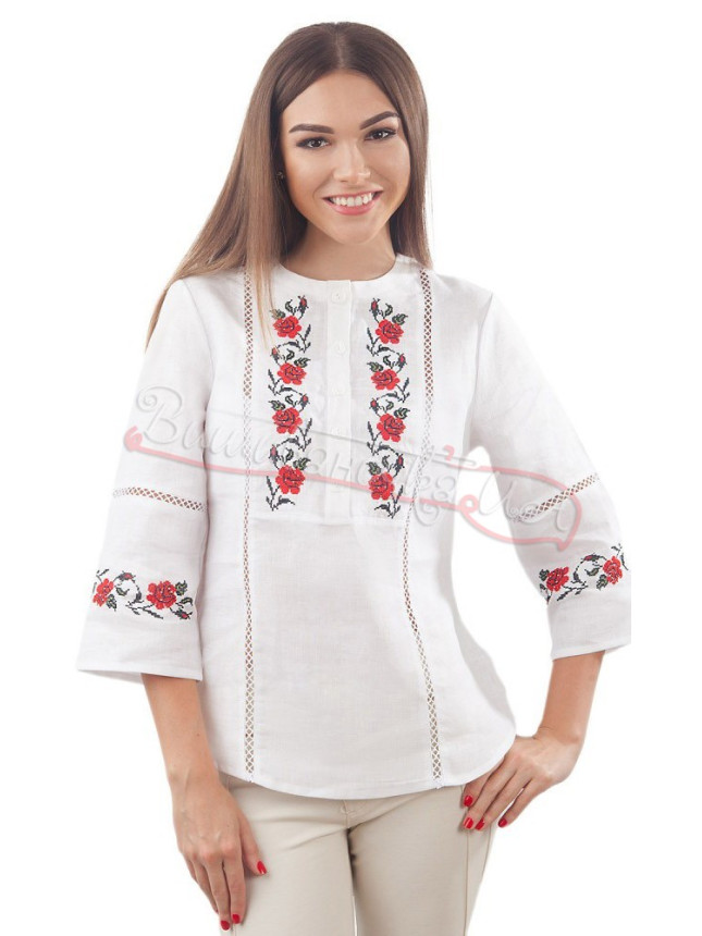 Linen women's blouse BL 193