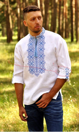 Classic men's vyshyvanka М213