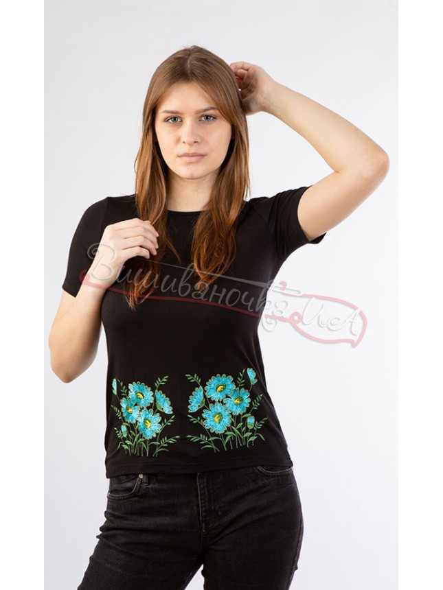 Women's T-shirt with embroidery TL 209 size M