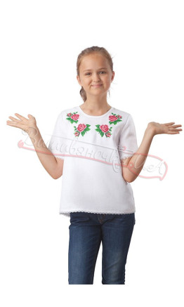Children's blouse in linen BG 021