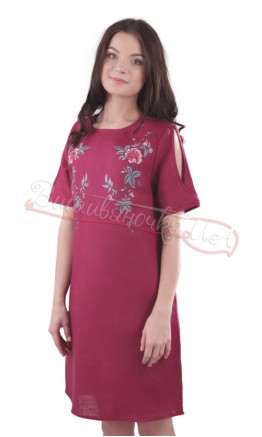 Women's dress in linen SL 163