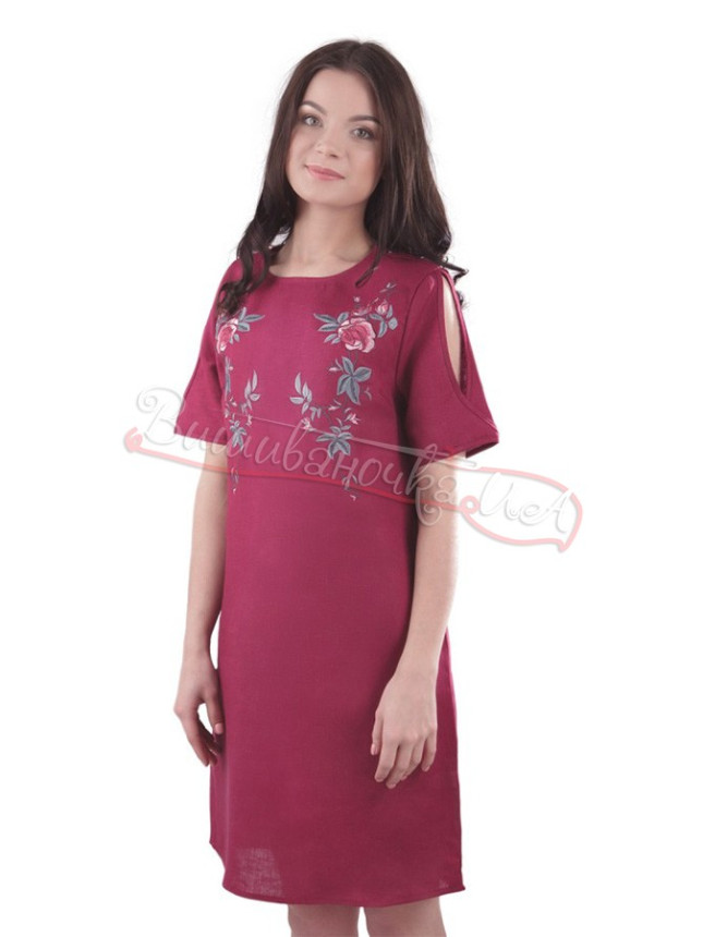 Women's dress in linen SL 163