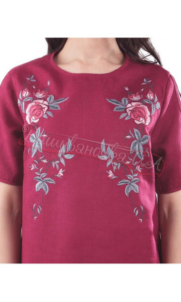 Women's dress in linen SL 163