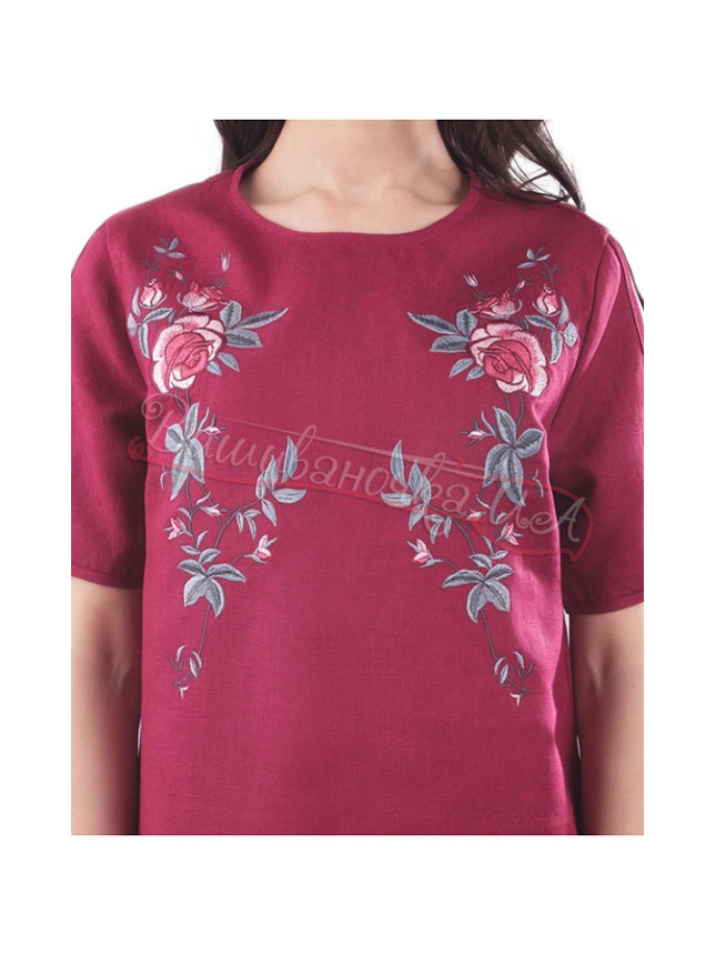 Women's dress in linen SL 163