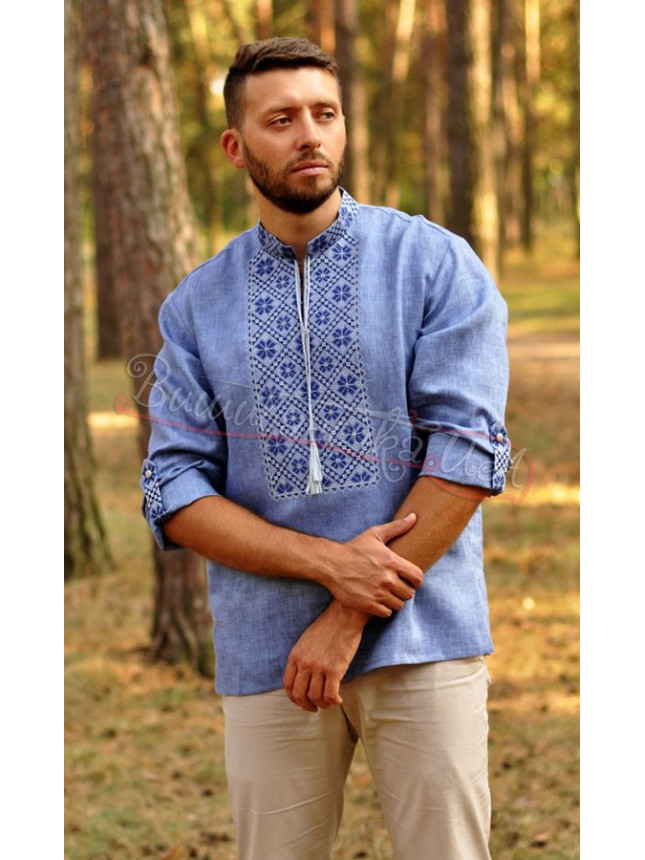 Vyshyvanka to wear with denim М19 size 58
