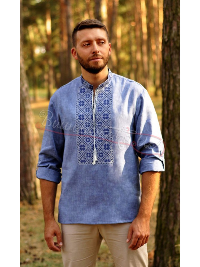 Vyshyvanka to wear with denim М19 size 58