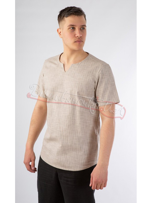 Men's shirt, short sleeves sm 038 size L