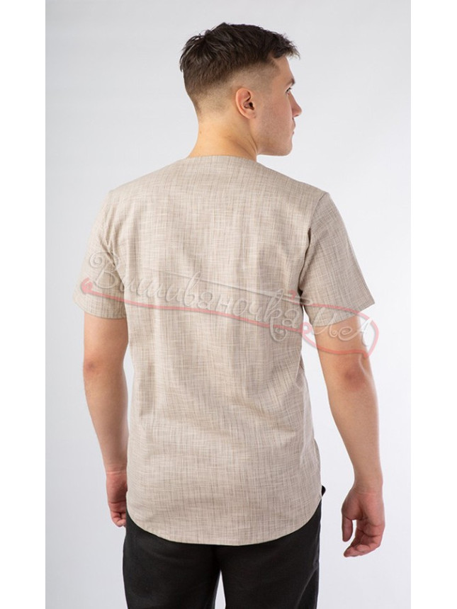 Men's shirt, short sleeves sm 038 size L