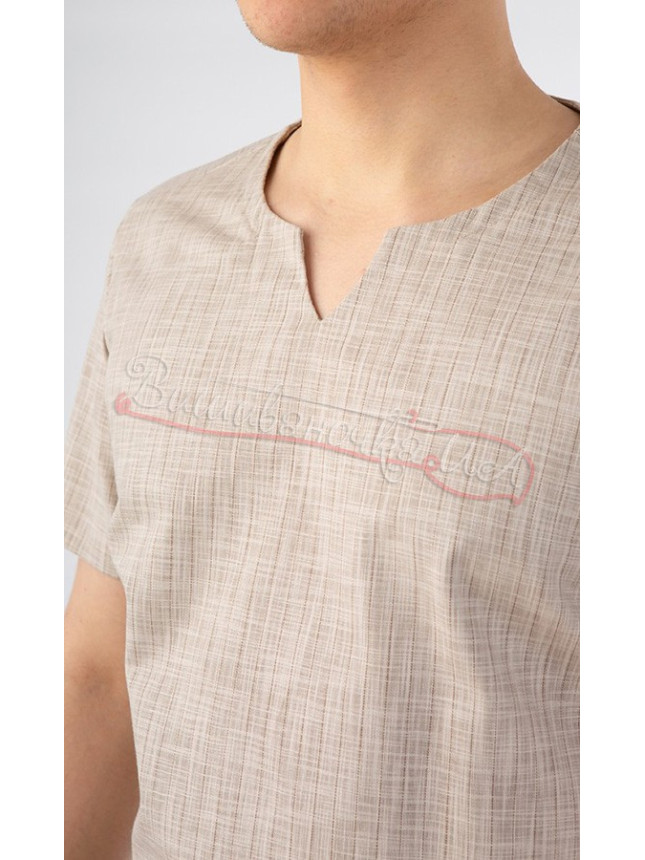 Men's shirt, short sleeves sm 038 size L