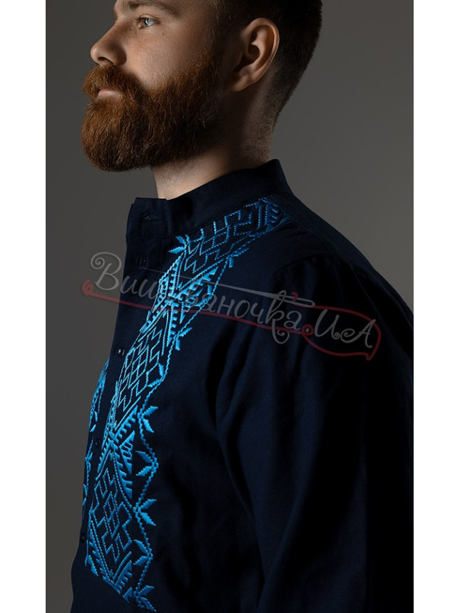 Men's vyshyvanka on a clasp 7495 size 52