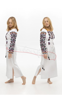 Dress with Borshchiv ornament 7497