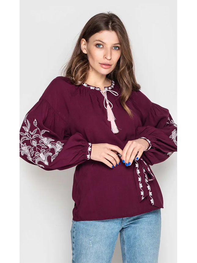 Women's vyshyvanka in rayon 1047