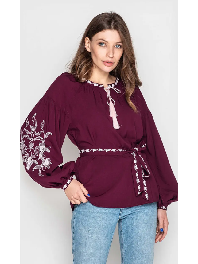 Women's vyshyvanka in rayon 1047