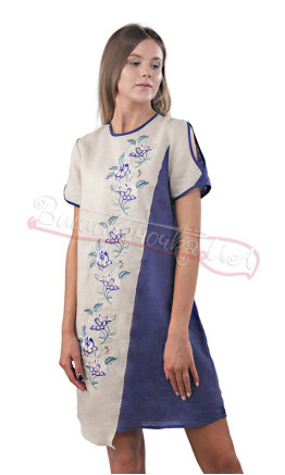 Women's dress in linen SL 164