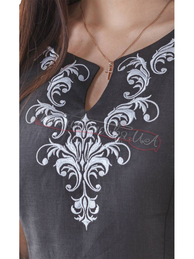 Women's dress in linen SL 171 size M