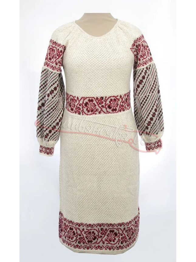 Women's dress knitted 5542 size 46