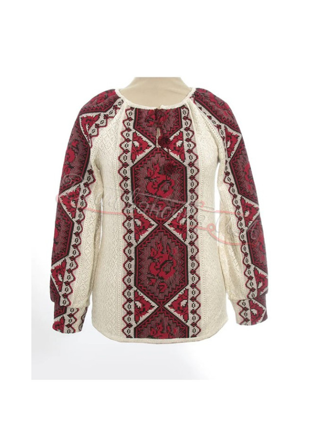 Women's knitted vyshyvanka 5381 size 42