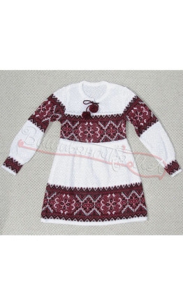 Children's dress knitted 5836