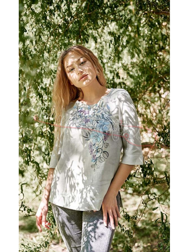 Women's embroidered blouse cuckoo 4564 size 42