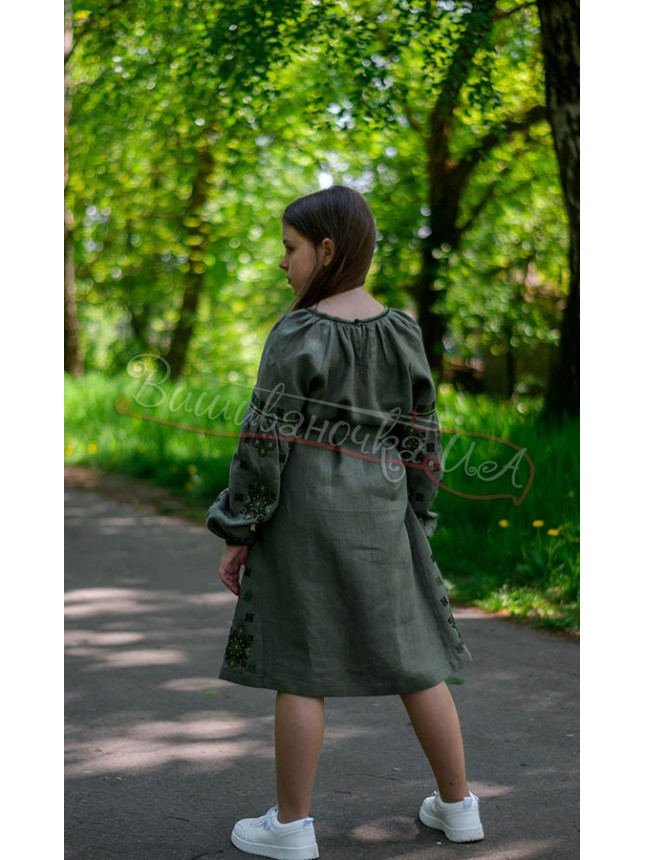 Vyshyvanka dress for a girl 4355 size 152