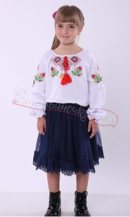 Вишиванка для дівчинки 4337
