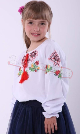 Вишиванка для дівчинки 4337