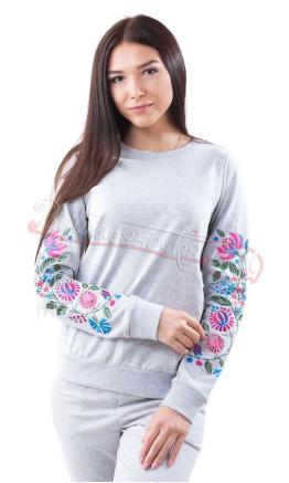 Кофта женская с вышивкой KL 083