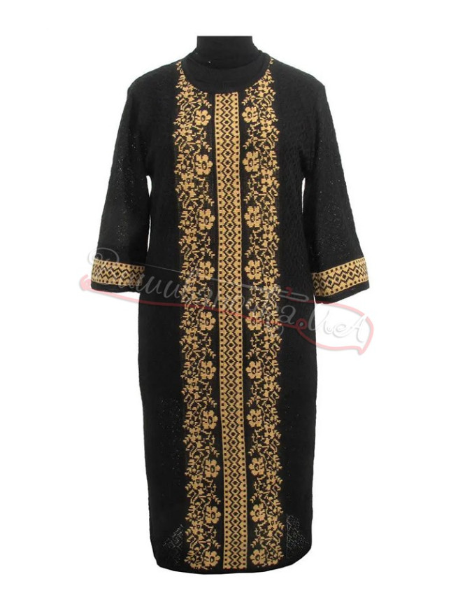 Women's knitted dress 5519 size 48