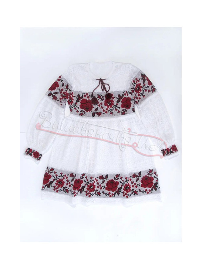 Dress for a girl rose 5803 size 146