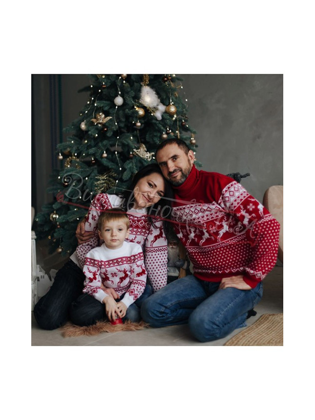 Christmas jumpers for the family 21103 colour White