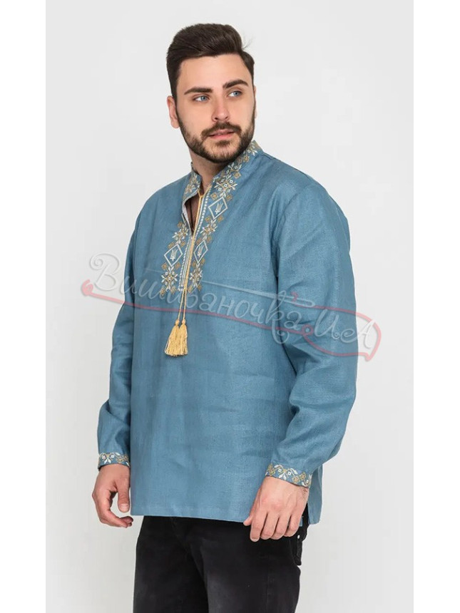 Men's vyshyvanka in linen 2007 size 50