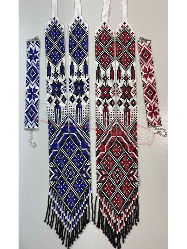 Beaded gerdan Г22