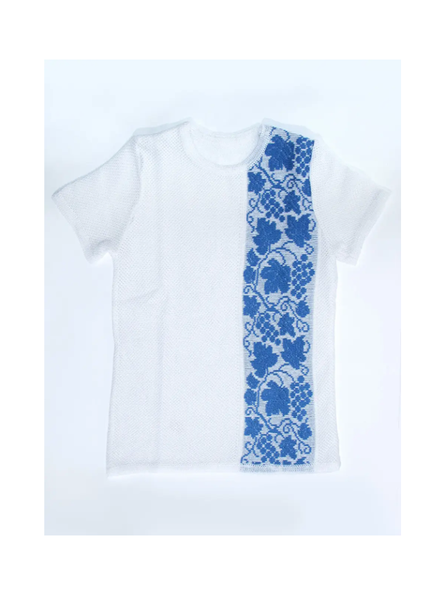 T-shirt knitted for a boy 5134