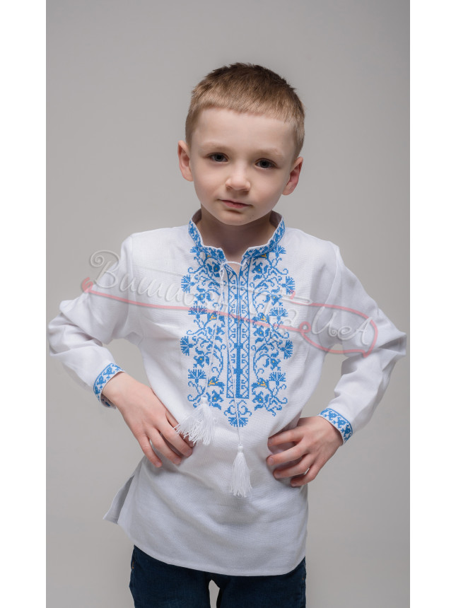Embroidered shirt for a boy 717-3Б size 116