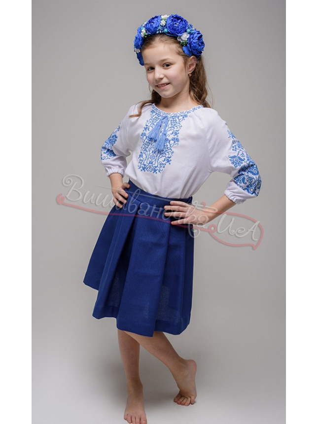 Vyshyvanka shirt for a girl 917-3Б