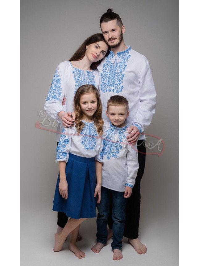 Vyshyvanka shirt for a girl 917-3Б