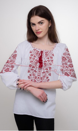 Вишиванка жіноча на бавовні 517-2