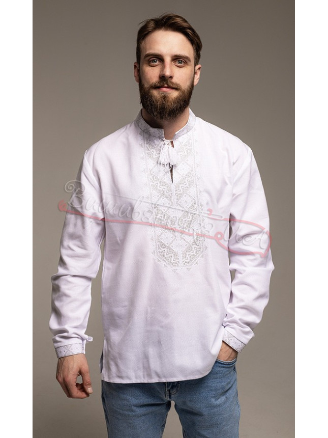 Men's vyshyvanka shirt 316-1 size 56
