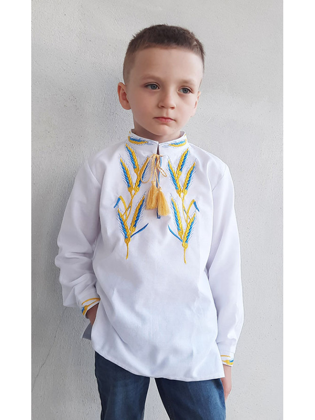 Embroidered shirt for a boy 712-6.1