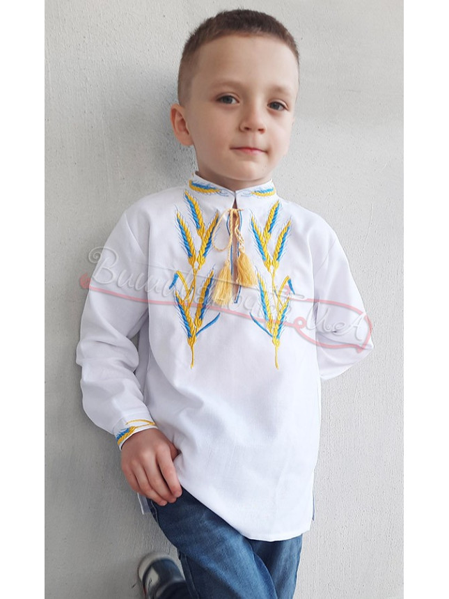 Embroidered shirt for a boy 712-6.1