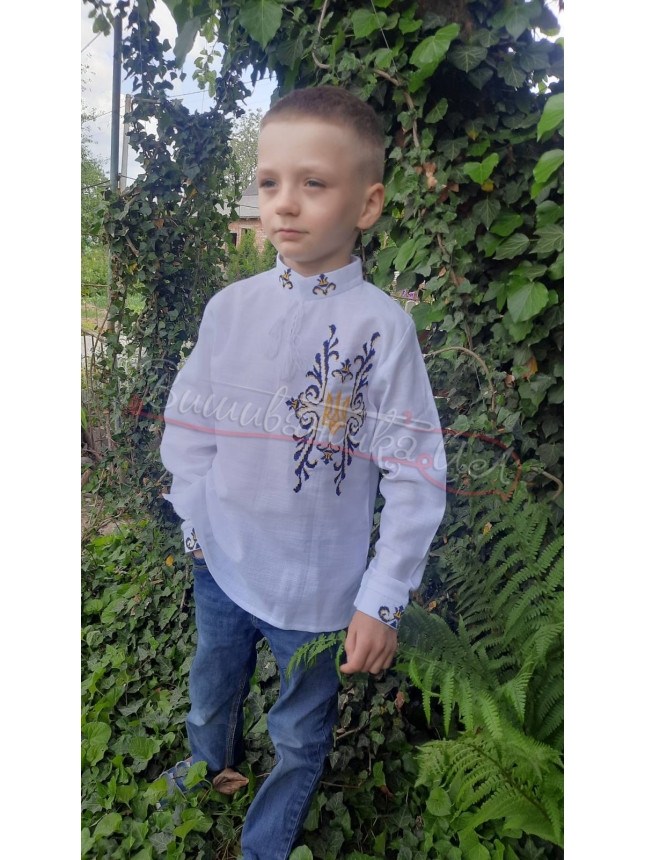 Vyshyvanka for a boy patriot 752-1