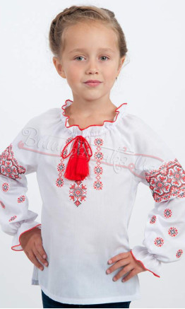 Детская вышитая блуза 4316