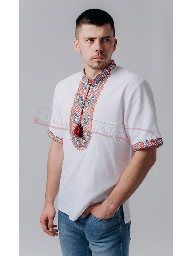 Men's vyshyvanka, short sleeves 316-2к